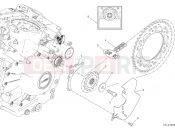 DUCATI 2025 Streetfighter V2 S Front sprocket & chain