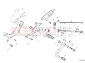 DUCATI 2025 Streetfighter V2 S Left footrest