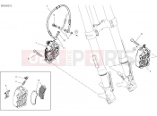 DUCATI 2025 Streetfighter V2 S Front brake system