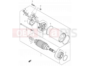 SUZUKI DL1000 K2 (2002) V-Strom 25 - STARTING MOTOR