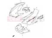 SUZUKI DL1000 K2 (2002) V-Strom 49 - SIDE COWLING (MODEL K2)