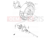 SUZUKI DL1000 K2 (2002) V-Strom 63 - REAR WHEEL