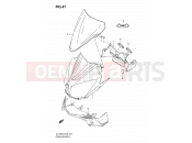 SUZUKI DL1000 K3 (2003) V-Strom 47 - COWLING BODY (MODEL K2/K3)