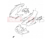 SUZUKI DL1000 K3 (2003) V-Strom 49A - SIDE COWLING (MODEL K3)