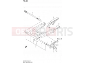 SUZUKI DL1000 K3 (2003) V-Strom 61 - REAR SWINGING ARM