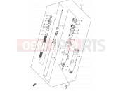 SUZUKI DL1000 K3 (2003) V-Strom 54A - FRONT DAMPER (MODEL K3/K4/K5/K6)