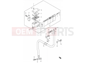 SUZUKI DL1000 K3 (2003) V-Strom 60 - CLUTCH MASTER CYLINDER