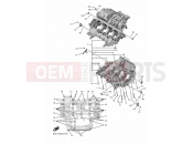 YAMAHA YZF-R1 YZF-R1 YZF1000 YZFR1N1 [USA] (B3LT) 2022 CRANKCASE