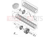 YAMAHA YZF-R1 YZF-R1 YZF1000 YZFR1N1 [USA] (B3LT) 2022 CLUTCH