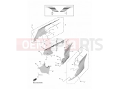 YAMAHA YZF-R1 YZF-R1 YZF1000 YZFR1N1 [USA] (B3LT) 2022 SIDE COVER
