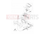 YAMAHA YFM 350 Grizzly GRIZZLY 350 IRS 4WD YFM350FWAN YFM35FGIA (4S2P) 2011 METER