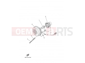 YAMAHA YFM 350 Grizzly GRIZZLY 350 IRS 4WD YFM350FWAN YFM35FGIA (4S2P) 2011 HEADLIGHT