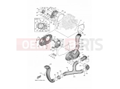 YAMAHA YXE 850 WOLVERINE WOLVERINE X2 850 R-SPEC YXE850EN YXE85WPAL (BAN7) 2020 CRANKCASE COVER 1