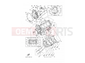 YAMAHA YXZ 1000 YXZ1000R SS XT-R YXZ1000ETS YXZ10YESL (BAS1) 2020 CRANKCASE