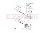 YAMAHA YXZ 1000 YXZ1000R SS XT-R YXZ1000ETS YXZ10YESL (BAS1) 2020 FRONT WHEEL