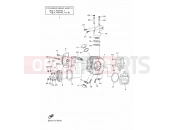 YAMAHA YFM 90 Raptor YFM90R RAPTOR 90 YFM09RYXN (BD3K) 2022 CYLINDER HEAD