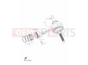 YAMAHA YFM 90 Raptor YFM90R RAPTOR 90 YFM09RYXN (BD3K) 2022 CRANKSHAFT & PISTON