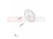 YAMAHA YFM 90 Raptor YFM90R RAPTOR 90 YFM09RYXN (BD3K) 2022 OIL PUMP