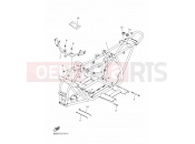 YAMAHA YFM 90 Raptor YFM90R RAPTOR 90 YFM09RYXN (BD3K) 2022 FRAME