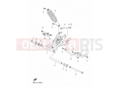 YAMAHA YFM 90 Raptor YFM90R RAPTOR 90 YFM09RYXN (BD3K) 2022 REAR ARM