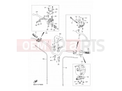 YAMAHA YFM 90 Raptor YFM90R RAPTOR 90 YFM09RYXN (BD3K) 2022 STEERING HANDLE & CABLE