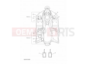 YAMAHA YFM 90 Raptor YFM90R RAPTOR 90 YFM09RYXN (BD3K) 2022 EMBLEM & LABEL 1