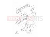 YAMAHA YFM 450 Grizzly YFM450FWAN YFM45FGY GRIZZLY 450 4WD (37S1) 2009 EXHAUST