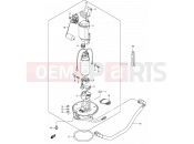 SUZUKI DL1000 K6 (2006) V-Strom 16A - FUEL PUMP (MODEL K4/K5/K6)