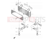 SUZUKI DL1000 K6 (2006) V-Strom 17 - OIL COOLER