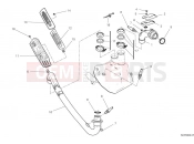 DUCATI Scrambler Icon Dark Exhaust pipe assy