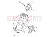 SUZUKI DL1000 K6 (2006) V-Strom 56 - FRONT WHEEL