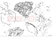 DUCATI Diavel V4 Cooling circuit