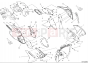 DUCATI Diavel V4 Front fairings (Black Roadster)