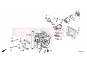 HONDA SH125 SPORTY SH125AD2R - 2025 E-3 CYLINDER HEAD