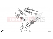 HONDA SH125 SPORTY SH125AD2R - 2025 E-4 CAMSHAFT/VALVE