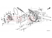 HONDA SH125 SPORTY SH125AD2R - 2025 E-19-10 RIGHT CRANKCASE