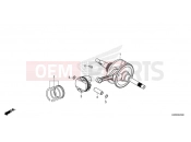 HONDA SH125 SPORTY SH125AD2R - 2025 E-20 CRANKSHAFT/PISTON