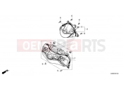 HONDA SH125 SPORTY SH125AD2R - 2025 F-1 HEADLIGHT