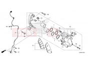 HONDA SH125 SPORTY SH125AD2R - 2025 F-18 FRONT BRAKE CALIPER