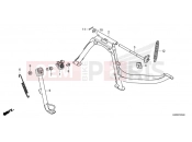 HONDA SH125 SPORTY SH125AD2R - 2025 F-35 STAND