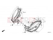 HONDA SH125 SPORTY SH125AD2R - 2025 F-37-10 FRONT WINKER