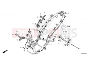 HONDA SH125 SPORTY SH125AD2R - 2025 F-42 FRAME BODY