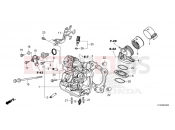 HONDA SH350 SPORT - SPECIAL EDITION (SH350AST) 2026 E-3 CYLINDER HEAD