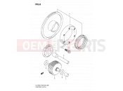 SUZUKI DL1000 K7 (2007) V-Strom (E03,E28,E33) 8 - STARTER CLUTCH