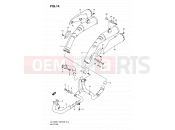 SUZUKI DL1000 K7 (2007) V-Strom (E03,E28,E33) 14 - MUFFLER