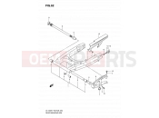 SUZUKI DL1000 K7 (2007) V-Strom (E03,E28,E33) 62 - REAR SWINGING ARM