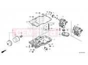 HONDA CMX1100 REBEL SE DCT (CMX1100D3T) 2026 E-14 OIL PAN/OIL PUMP