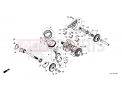HONDA CMX1100 REBEL SE DCT (CMX1100D3T) 2026 E-16 CRANKSHAFT/PISTON