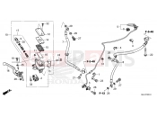 HONDA CMX1100 REBEL (CMX1100AT) 2026 F-5-10 FRONT BRAKE MASTER CYLINDER