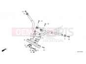 HONDA CMX1100 REBEL (CMX1100AT) 2026 F-7 HANDLE PIPE/TOP BRIDGE